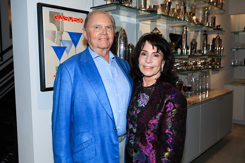 Hosts Bill and Elaine Crouse