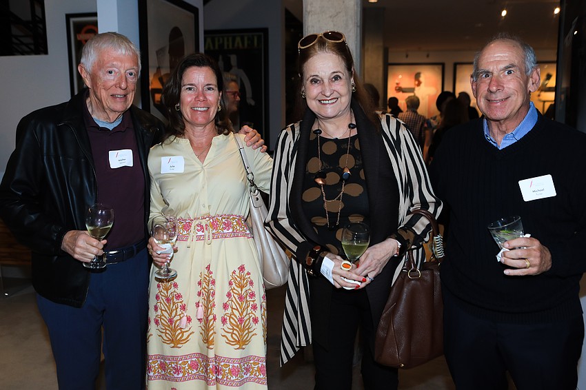 Walter Stewart, Julie Turner, Flora Major and Michael Turner