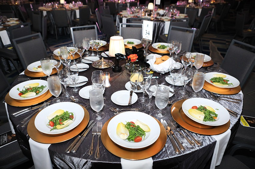 The event kept a broadway theme.