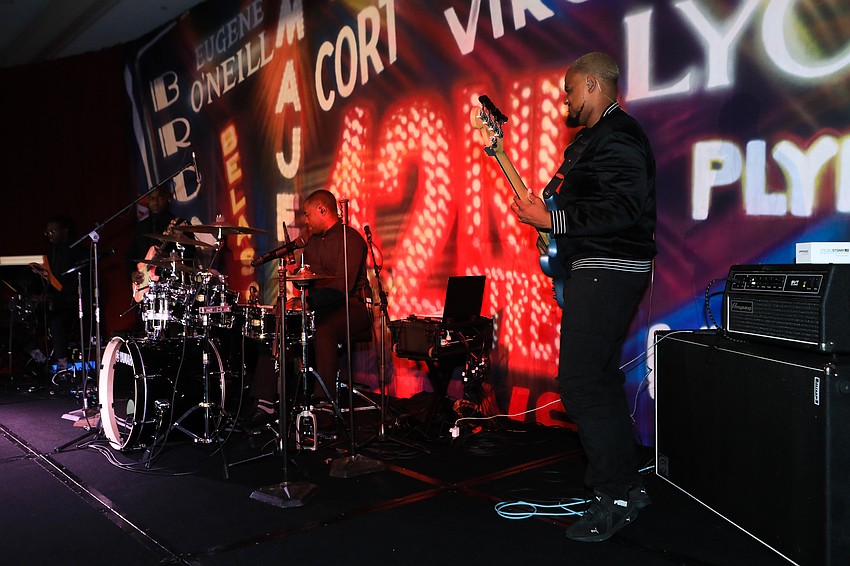 The band kept the crowd grooving.