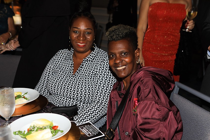 Trina Mathis and Katherine Gratcher