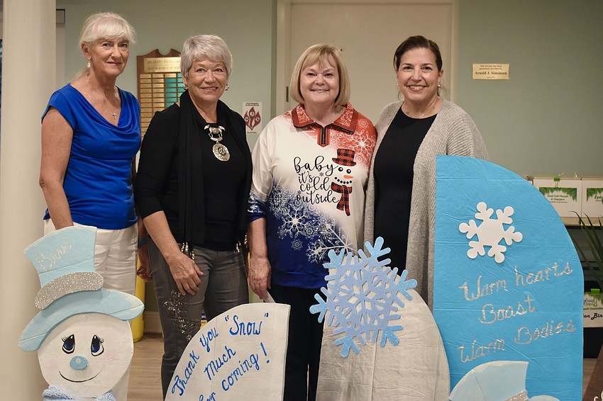 Debra Ann Kinztzley, Jean Troyer, Muriel Klosterman and Janie Peterson