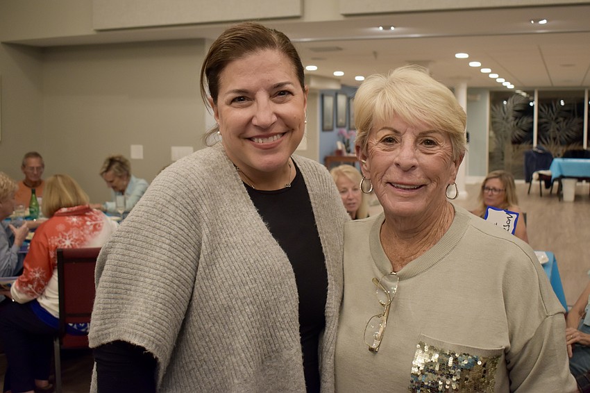 Janie Peterson and June Hessel