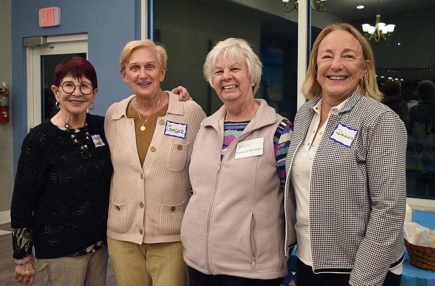Peggy Lammers, Ginger Stefan, Barbara Koetsier and Donna Dolan