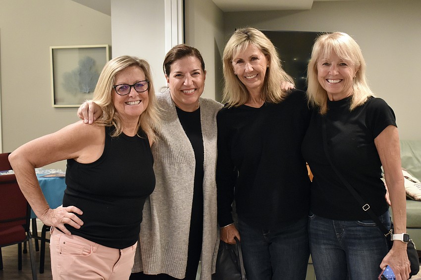 Lis Lammers, Janie Peterson, Diana Radomski and Janine Wile