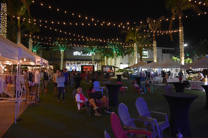 The Night Market lights up UTC.