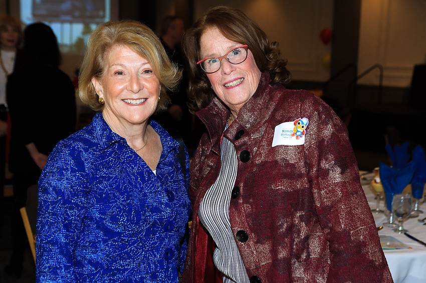 President Rachel Sesser and Nancy Bortinger