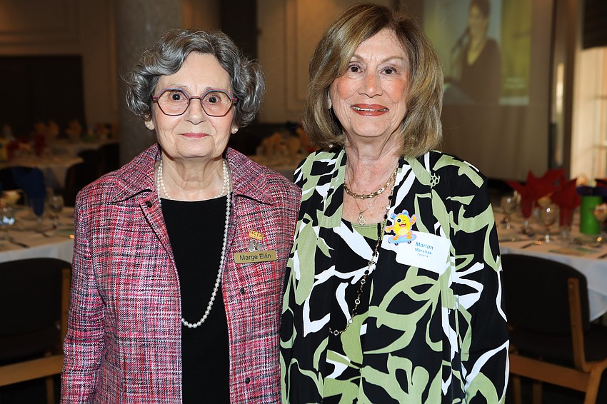 Marge Ellin and Marion Marshak
