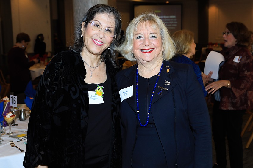 Debbie Silver Heller and Marian Moss