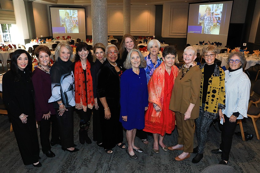 Past honorees were recognized at the luncheon.