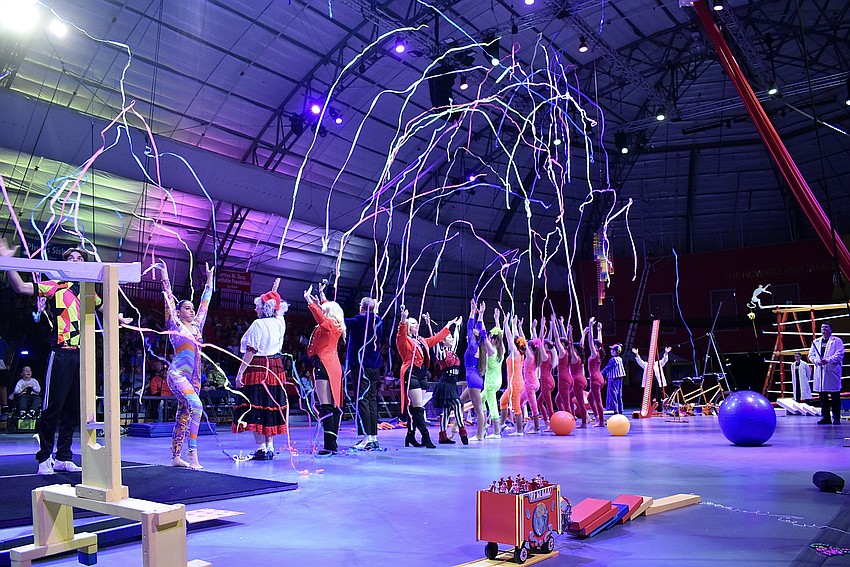 The Circus Arts Conservatory’s Education Outreach invited over 2,000 Sarasota and Manatee County students to Sailor Circus.