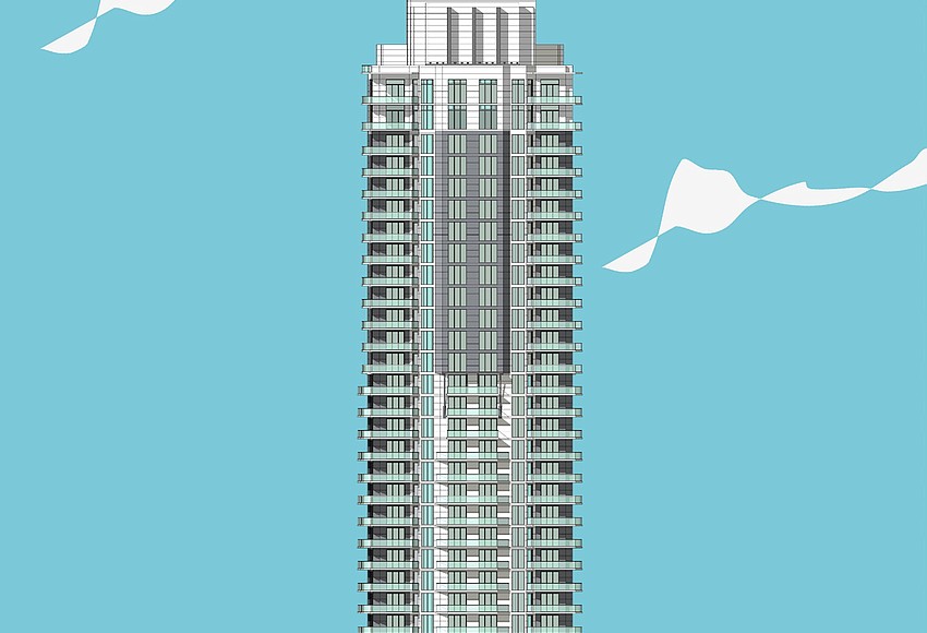 Jax Daily Record Photo The Peninsula on the Southbank north elevation.