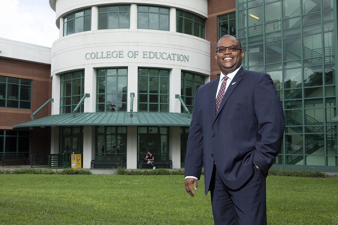 R. Anthony Rolle, dean of the University of South Florida College of Education. (Photo by Mark Wemple)