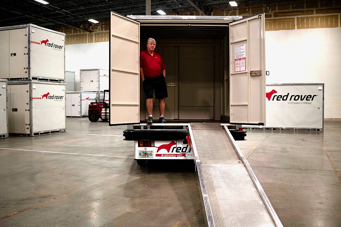 PODS Founder Pete Warhurst’s new logistics firm, Red Rover Moving and Storage, has launched a franchising program.