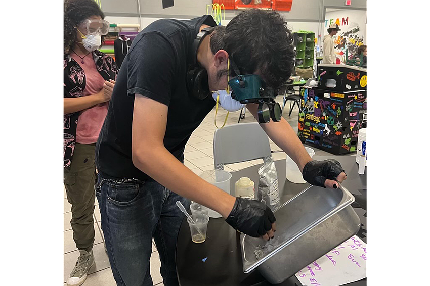 Chase Contreras is a student member of The Rocketry Club at Suncoast Science Center/Faulhaber Fab Lab.