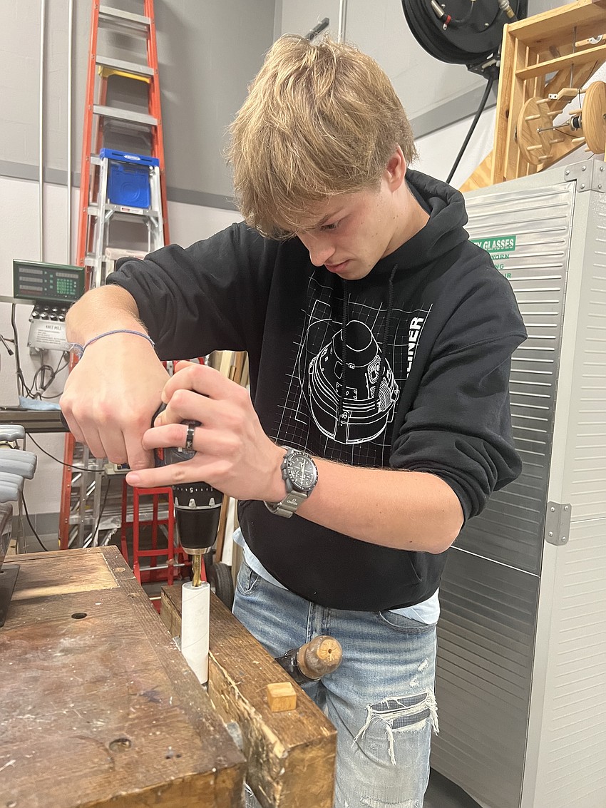 Sebastian Grabowski is the student leader of The Rocketry Club at Suncoast Science Center/Faulhaber Fab Lab.