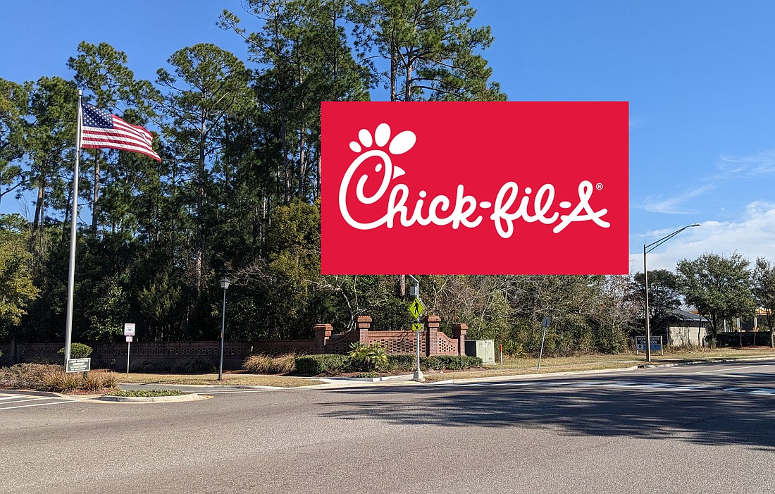 Chick-fil-A wants to build a  5,000-square-foot restaurant on 1.12 acres at Duval Station, Bradley Cove and Lady Lake roads in Duval Station Centre.