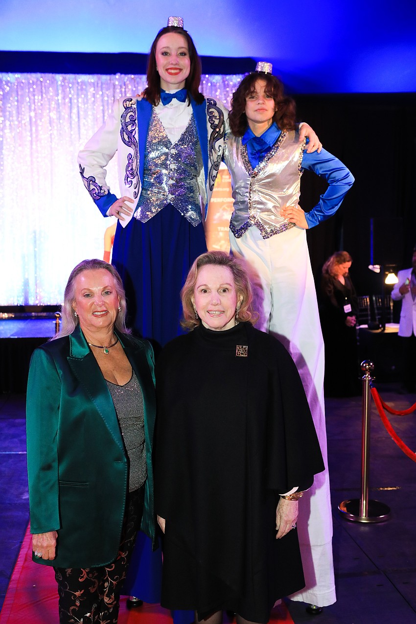 Jenne Britell and co-chairwoman Julie Harris