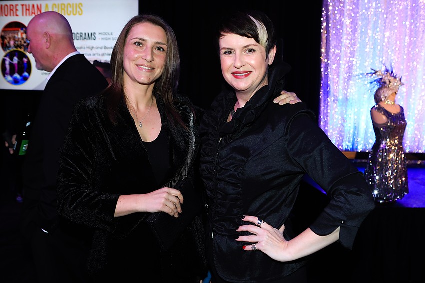 Anna Webb and Anna Passalaqua