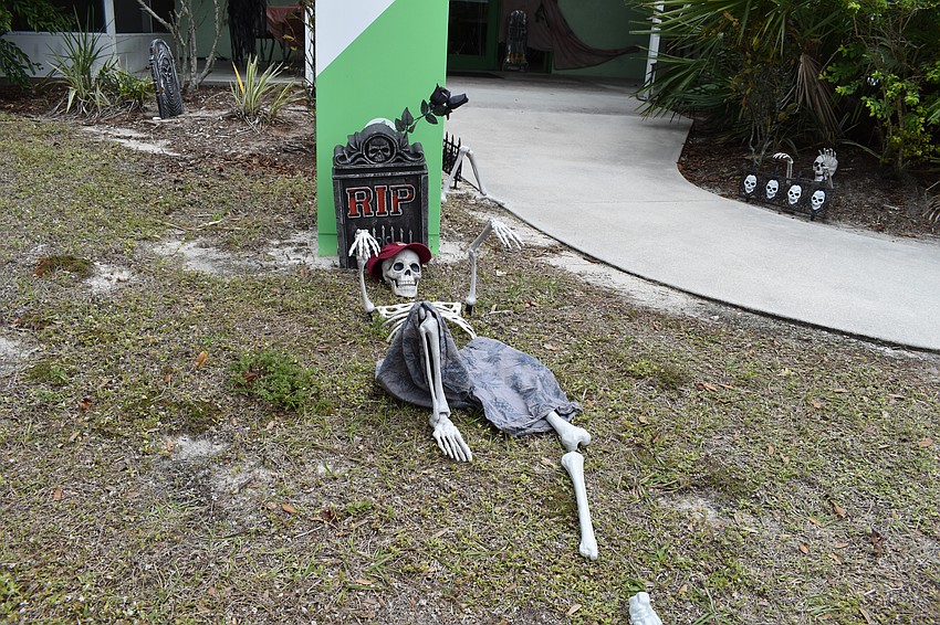 Zombies could be found throughout Camp Honi Hanta.