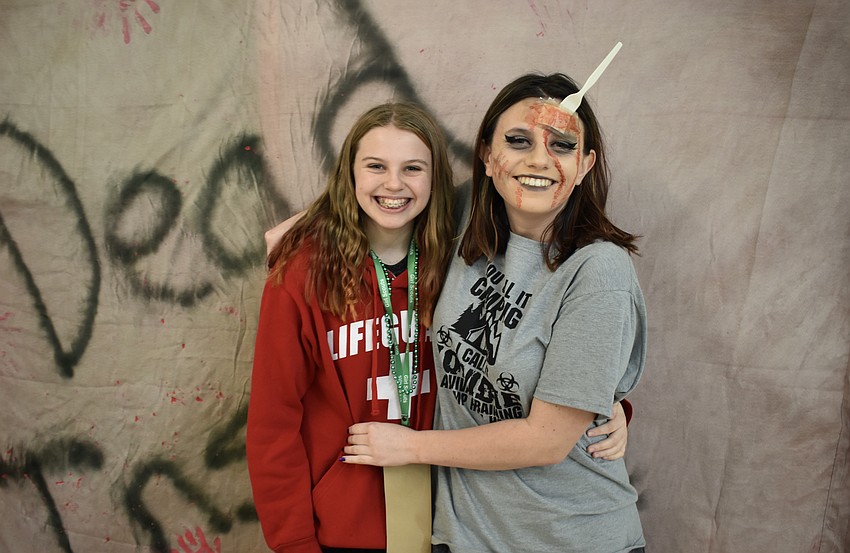 Lakewood Ranch 15-year-old Alice Barr attended the event alongside her sister, volunteer Kim Barr.