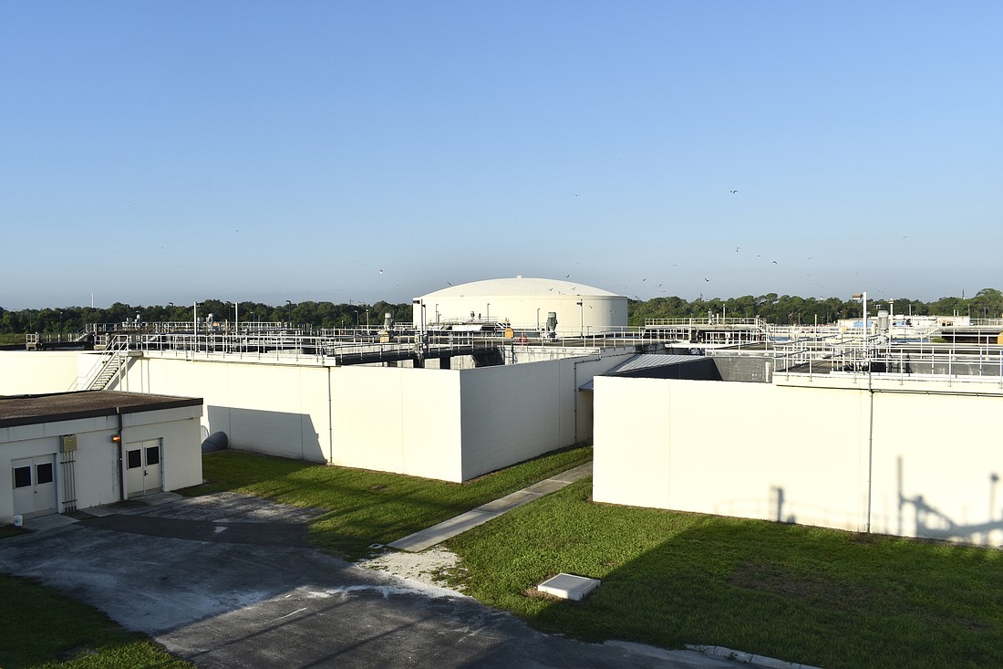 The county's wastewater treatment plant on Lena Road is a source of reclaimed water in Manatee County.