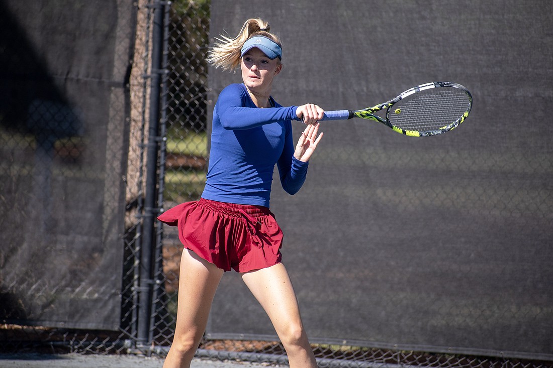 Hayley Roberts is a five-star tennis player according to the Tennis Recruiting Network.