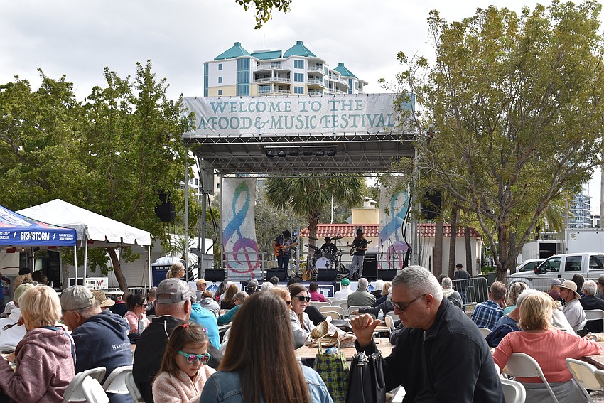 The 7th Annual Sarasota Seafood and Music Festival at JD Hamel Park ran from Jan. 27-29.
