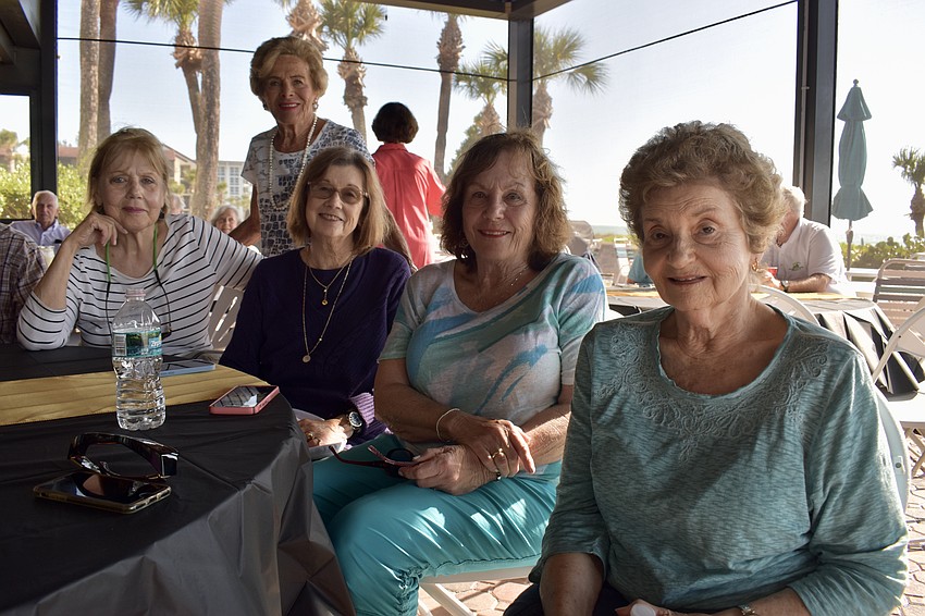 Mary Saunders, Ruth Greenbaum, Herma Perez, Fran Dragotta and Susan Schwarz