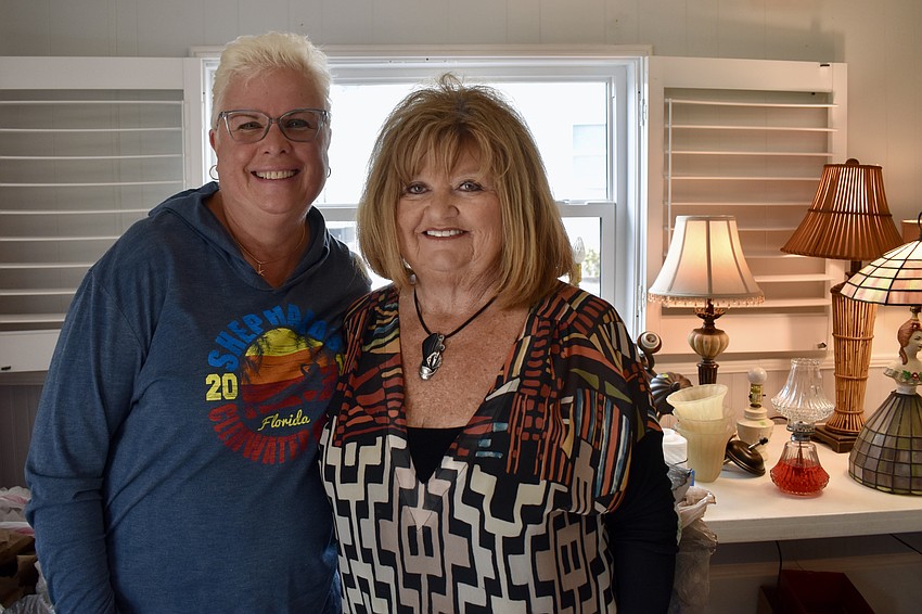 Kim Fenwick and Susie Hettmansperger are this year's Trash to Treasure co-chairs.