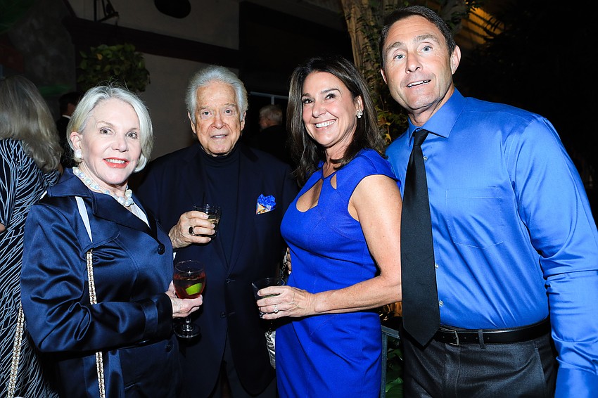 Gayle and Jack Daniels with Mary and Sean Sims