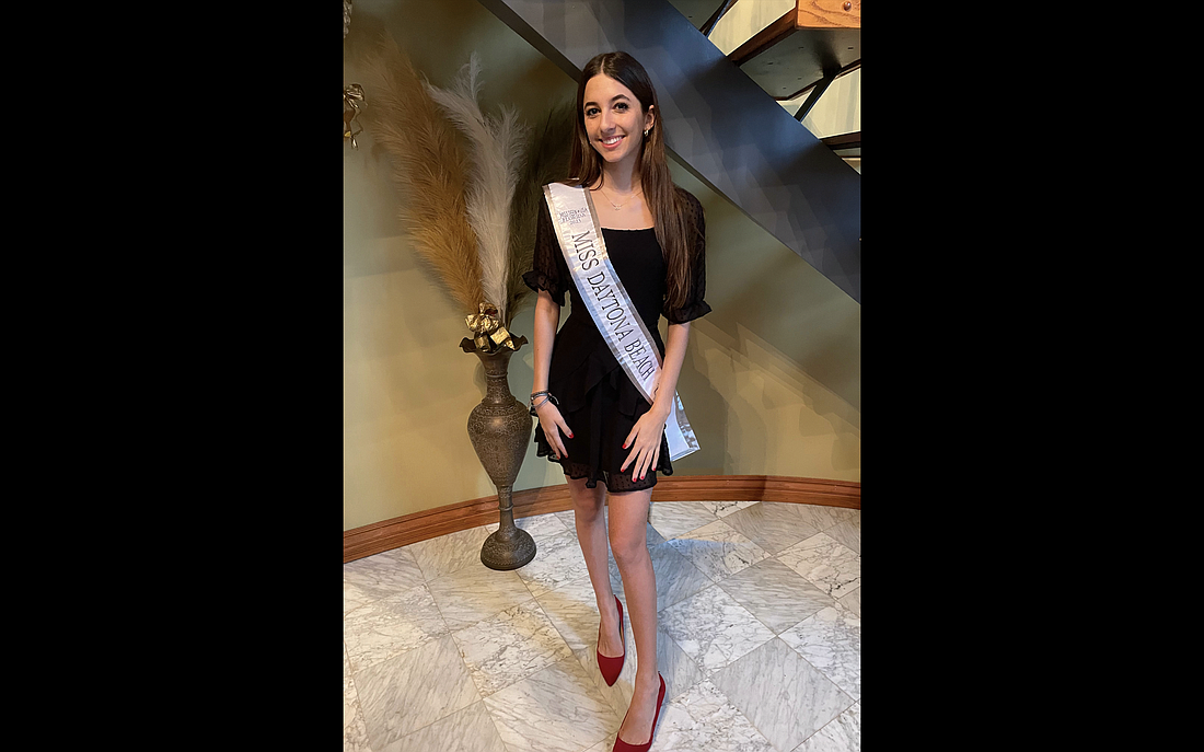 Daytona Beach resident Lola Manley has been selected to represent Daytona Beach at the Miss Florida Teen USA competition in May. Courtesy photo