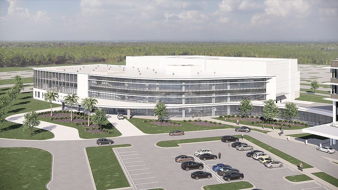 The $233 million Mayo Clinic integrated oncology building is planned at the health care system’s Jacksonville campus at 4500 San Pablo Road S.