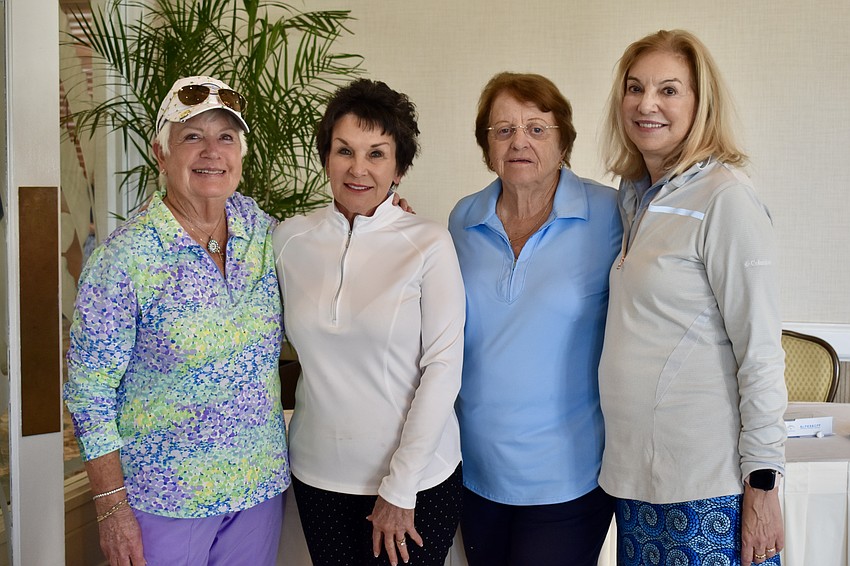 Jan Van Iten, Sandy Finnegan, Margaret Lachman and Donna Pettinato