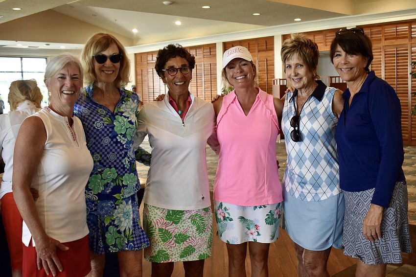 Louise Berg, Ellen Gallagher, Amy Renninger, Kerry Robinson, Ann Franczak and Arleen Klein