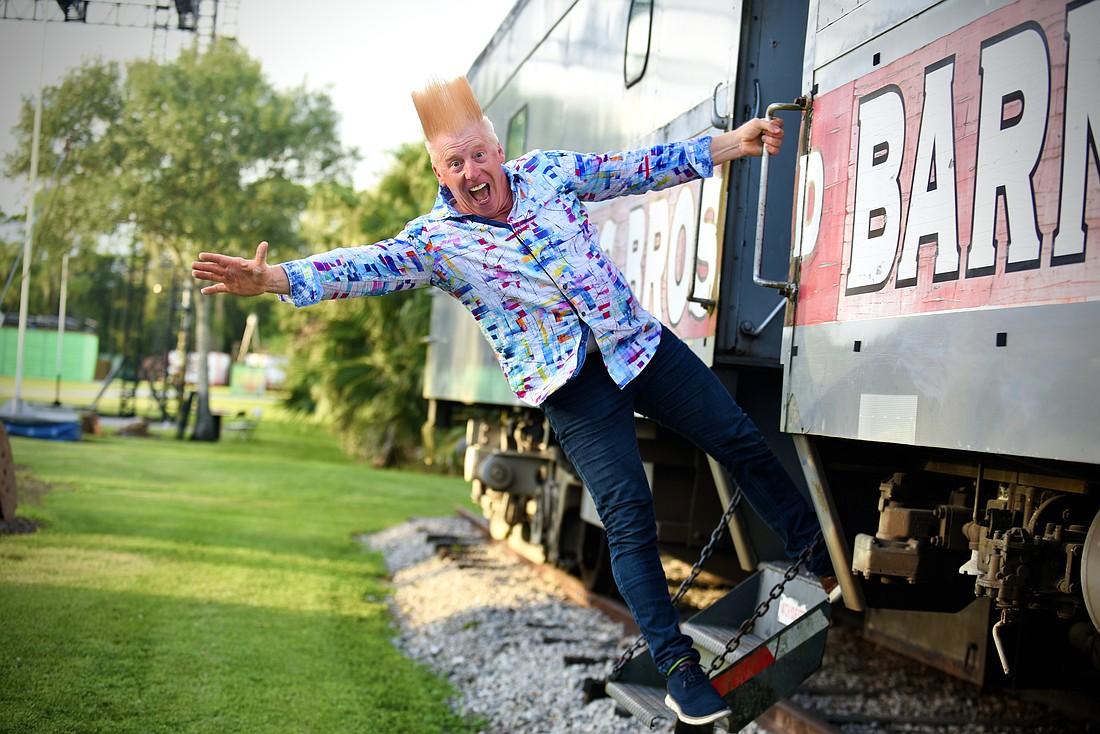 Sarasota daredevil Bello Nock went to great lengths to bring home the Ringling train car his circus performer parents lived in more than 50 years ago.