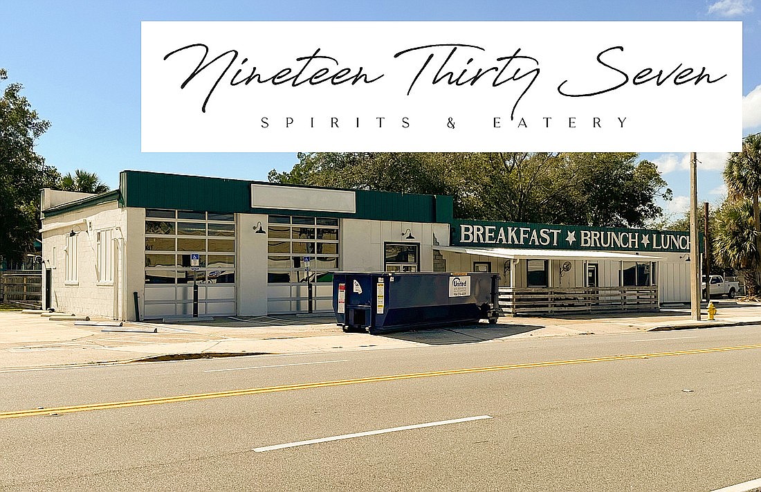 Nineteen Thirty Seven Spirits & Eatery will replace the closed Florida Cracker Kitchen at 1842 Kings Ave. in San Marco.