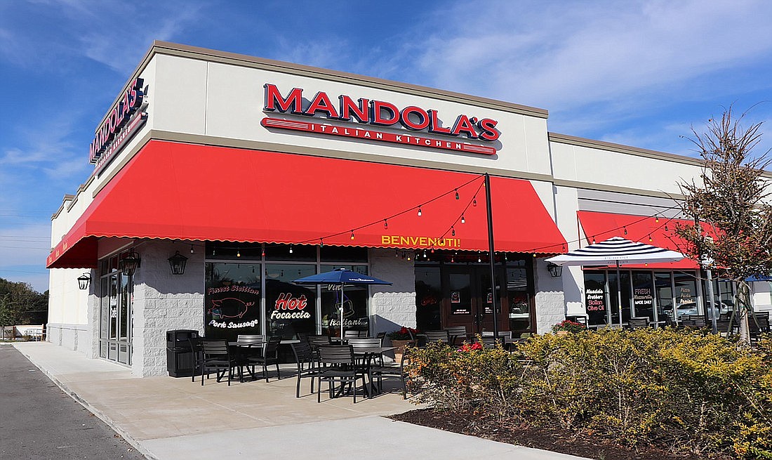 The city issued a permit Feb. 1 for the $1.5 million build-out of Mandola’s Italian Kitchen in Mandarin.