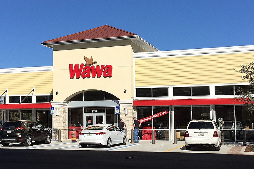 A Wawa gas station and convenience store.