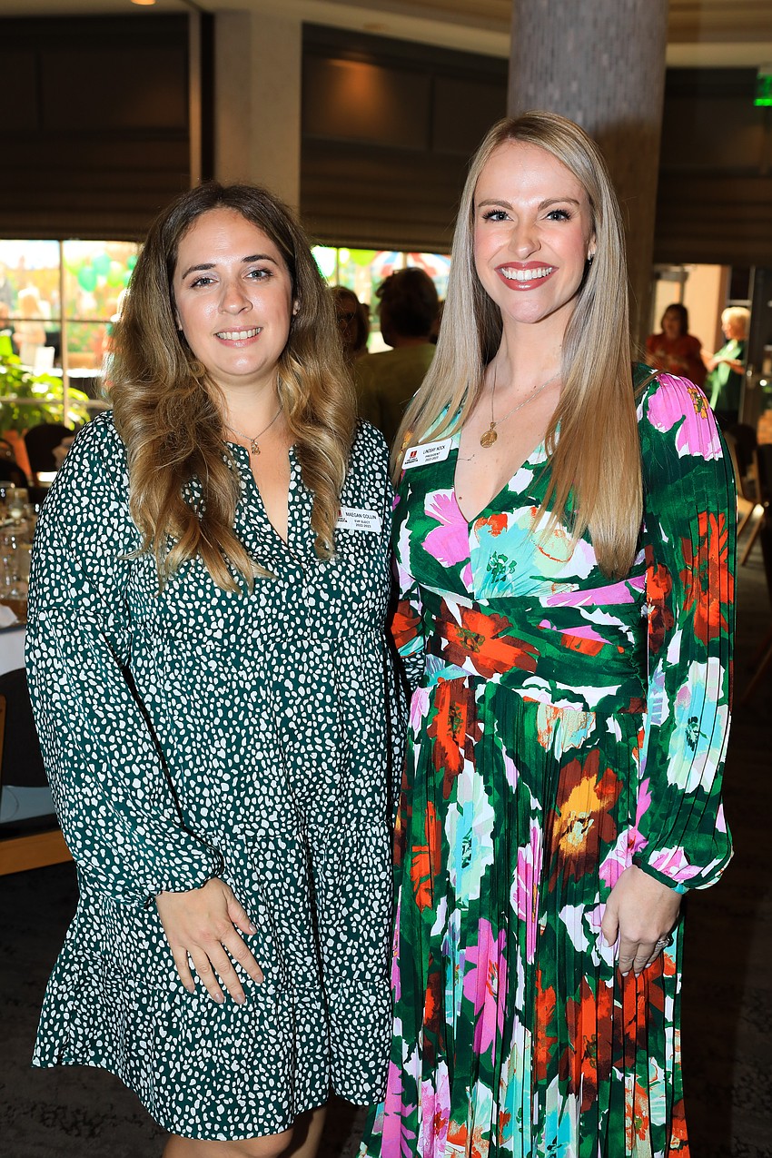 Maegan Collin and president Lindsay Nock