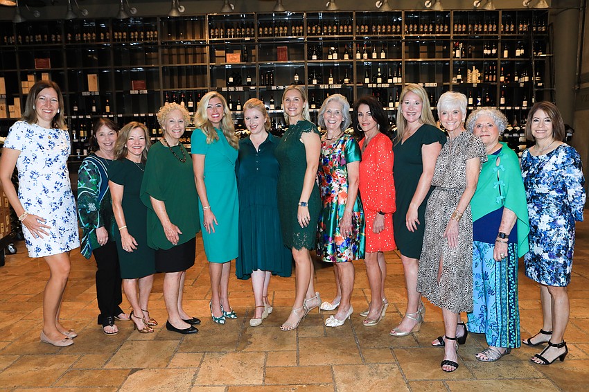 Special guest Georgia Pellegrini with the Junior League committee