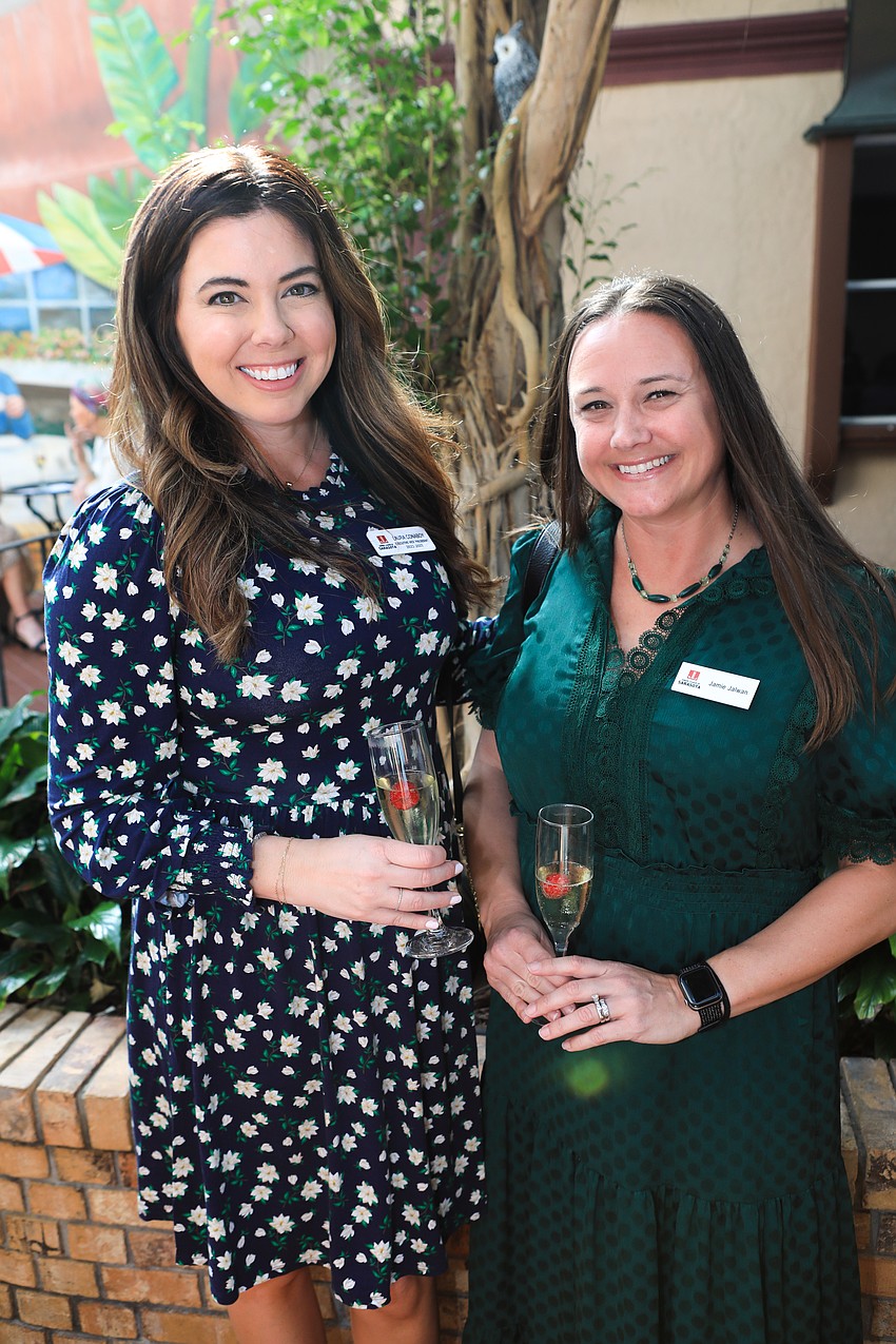 Laura Conaboy and Jamie Jalwan