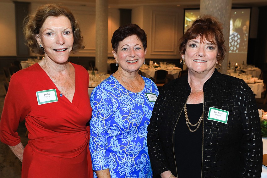 Patricia Bettle, Jean Herb and Barbara Brown