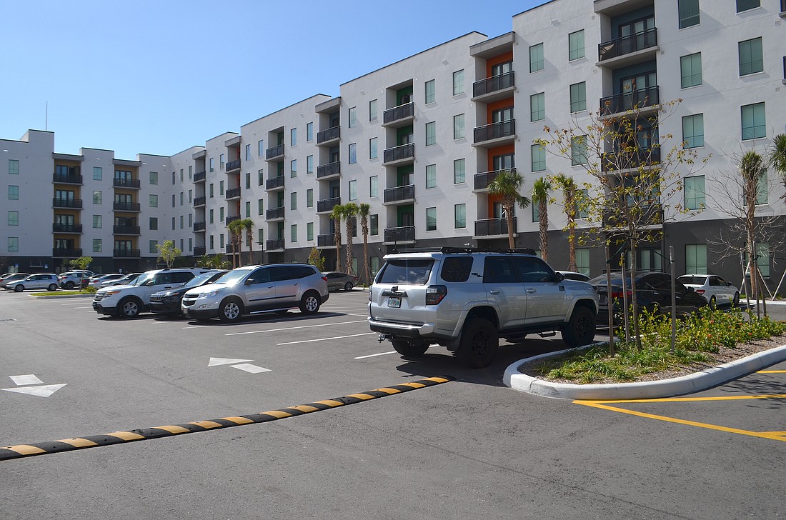 The first phase of Sarasota Housing Authority's Lofts on Lemon offers 128 units are priced at workforce and affordable housing levels, all at 100% or less of AMI.