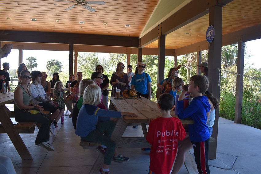 Temple Emanu-El Religious School students celebrated “The Birthday of The Trees” at Celery Fields on Feb. 5.