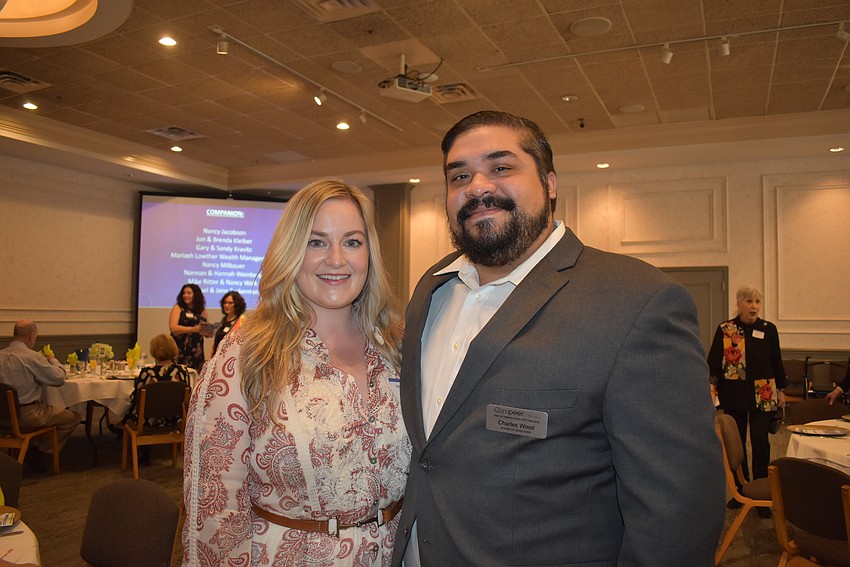 Orlaith Burke and Charles Wood