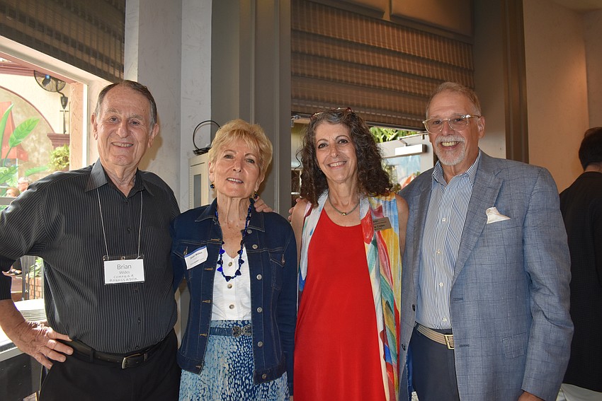 Brian and Joan Wides with Laurie and Mark Criden