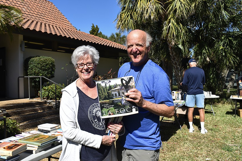 Jean Markell picks out the perfect book for her husband Lee, a landscape architect.