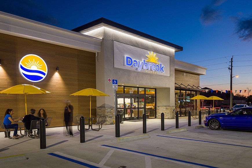 Daybreak Market building along Collins Road in Southwest