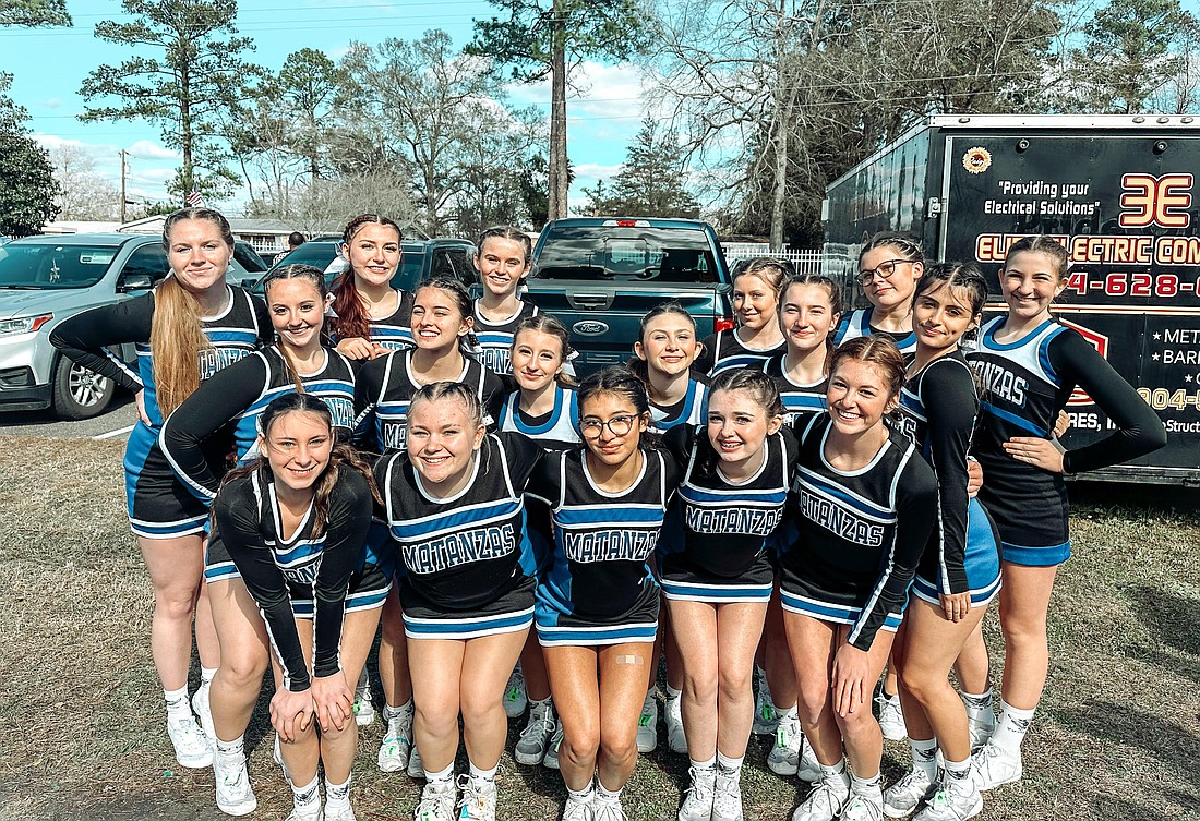 Matanzas advanced to the finals of the state competitive cheerleading championships for the first time in 10 years.